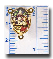 (image for) Blessed Sacrament and Last Supper - Colour/gilt - 277n