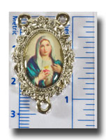 (image for) Immaculate Heart of Mary centre - Colour picture/Nickel - 284f