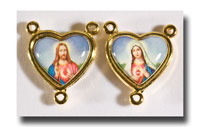 (image for) Sacred and Immaculate Hearts - Colour/Gilt - 293