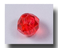 (image for) Facet beads - 8mm Ruby Red - F8107