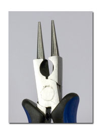 Round nose Pliers with cutter & ergonomic handles - 104
