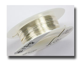 (image for) Wire - 20 gauge Silverplate - 25 feet - 178