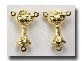 (image for) Chalice and Host - 3/4 inch - Gilt (gold-tone) - 207