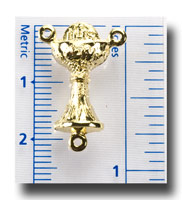 (image for) Chalice and Host - 3/4 inch - Gilt (gold-tone) - 207
