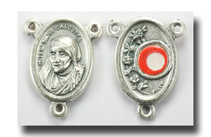 St. (Mother) Teresa of Calcutta - Relic, Antique silver - 2207