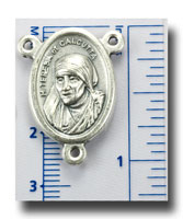 St. (Mother) Teresa of Calcutta - Relic, Antique silver - 2207