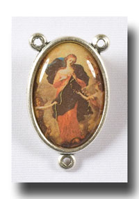 (image for) Mary, Undoer of Knots - Colour/Antique silver - 2209