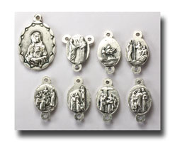 (image for) Seven Sorrows set, Antique silver - 221