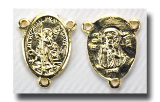 St. Michael the Archangel - Gilt (gold-tone) - 2221