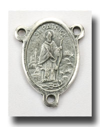 St. Patrick - Antique silver - 2222