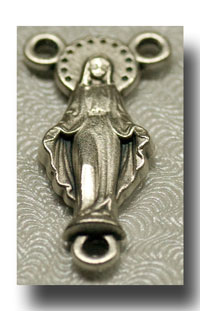 (image for) O.L. of Grace, statue - Antique silver - 2238