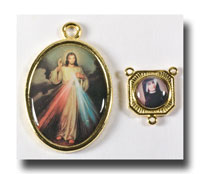 (image for) Divine Mercy set, Colour/gilt (gold-tone) - 256