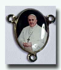 Pope Francis - colour/nickel - 261k