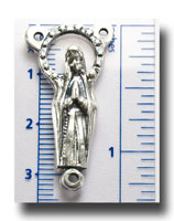 (image for) Standing Madonna - Antique silver - 270