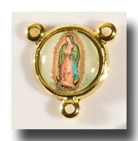 O.L. of Guadalupe - Colour picture/Gilt (gold-tone) - 275f