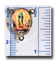 O.L. of Guadalupe and St. Juan Diego - Colour/silver-tone - 276m