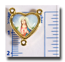Sacred and Immaculate Hearts - Colour/Gilt - 293
