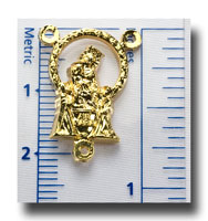 (image for) O.L. of the Rosary - Gilt (gold-tone) - 296