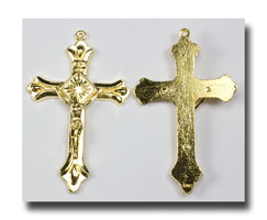 (image for) Traditional Crucifix - Gilt (gold-tone) - 303