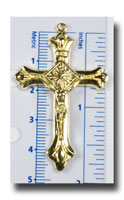 (image for) Traditional Crucifix - Gilt (gold-tone) - 303