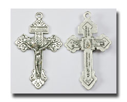 Pardon Crucifix - Antique silver - 306