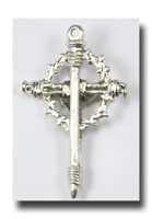 (image for) Nails and Thorns Crucifix - Anitque silver - 313