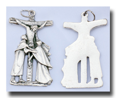 (image for) Crucifixion scene - Antique silver - 326