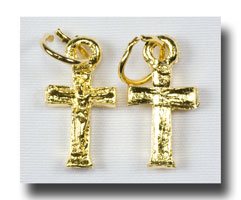 (image for) Extra small Crucifix - Gilt (gold-tone) - 340