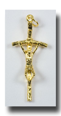 (image for) Papal Crucifix - Gilt (gold-tone) - 344