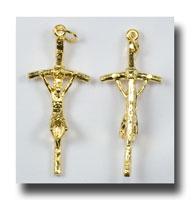 Papal Crucifix - Gilt (gold-tone) - 344