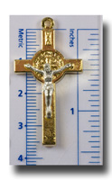 St. Benedict, Jubilee - Gilt (gold-tone) - 385