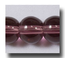 Amethyst (Reconstructed) 6mm beads - 401x11