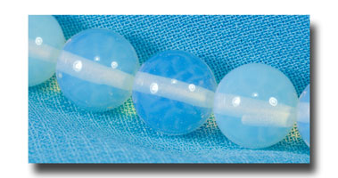 (image for) Opalite/Moonstone, reconstructed, 8mm round - 441