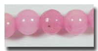 (image for) Rhodonite (enhanced), 6mm round - 473