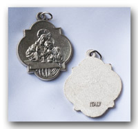 Medal - Blessed Sacrament - Nickel - 734