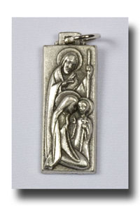 (image for) Medal - Holy Family - Antique silver - 751