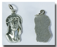 Medal - Ecce Homo - Antique silvertone - 7717