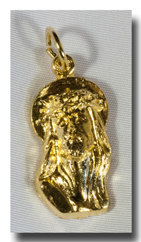 Medal - Ecce Homo - Gilt (goldtone) - 7718