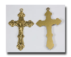 Filigree Crucifix - Antique Brass - ABR3315