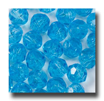 (image for) Facet beads - 8mm Light Blue - F8131