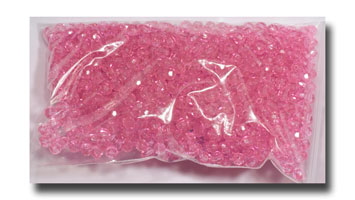 Facet beads - 8mm Light Pink - F8160