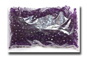 (image for) Facet beads - 8mm Dark Purple - F8162