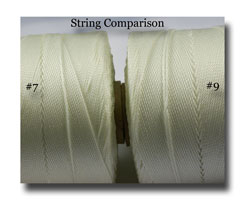 (image for) String - #7 Bonded, White - MS7