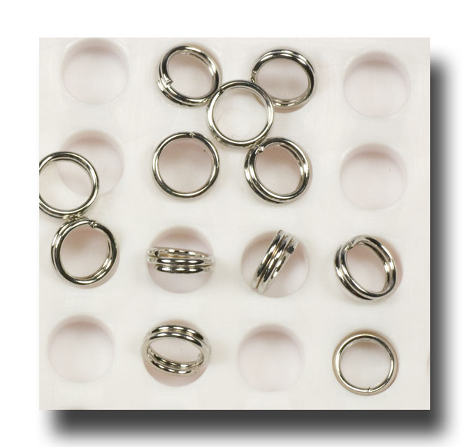 (image for) Split rings - Nickel - 151