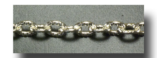 (image for) Chain - Ladder LARGE - Silverplate - #196BULK - Click Image to Close