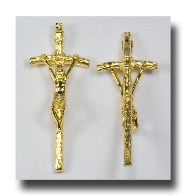 Papal Crucifix - Gilt (gold-tone) - 301