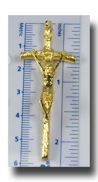 Modal Additional Images for Papal Crucifix - Gilt (gold-tone) - 301
