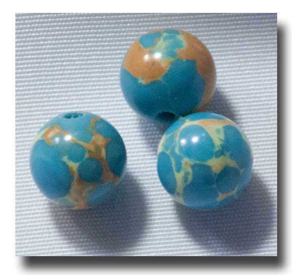 (image for) Sediment, Turquoise Sea, 6mm rounds - 476T