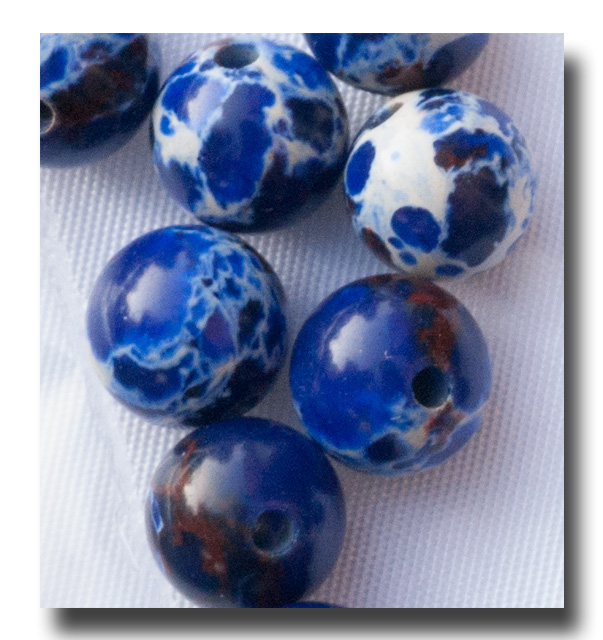 (image for) Sediment, Blue Sea, 6mm round - 476