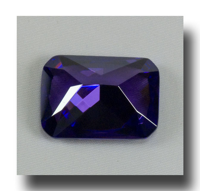 (image for) Purple Octagon CZ - Click Image to Close